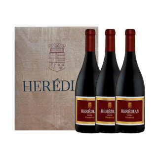 Conjunto Vinho Herédias Tinto - Reserva - 3 Garrafas