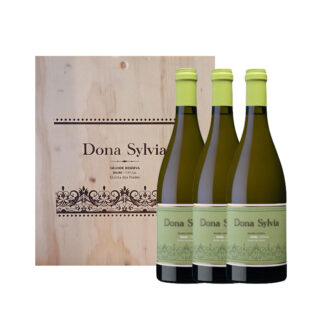 Conjunto Vinho Dona Sylvia Branco - Grande Reserva - 3 garrafas