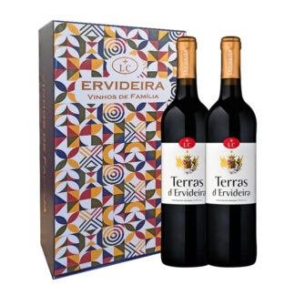 Conjunto Vinho Terras D'Ervideira Tinto - 2 garrafas