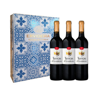 Conjunto Vinho Terras D'Ervideira Tinto - 3 garrafas