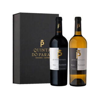 Conjunto Vinho Quinta do Paral Tinto e Branco - Superior - 2 garrafas