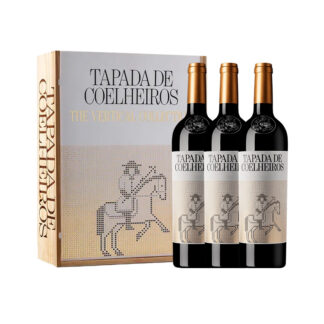 Conjunto Vinho Tapada dos Coelheiros Tinto - The Vertical Collection - 3 garrafas