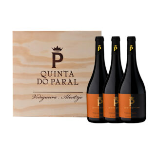 Conjunto Vinho Quinta do Paral Tinto - Vinho de Talha - 3 garrafas