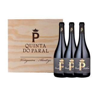 Conjunto Vinho Quinta do Paral Tinto - Vinhas Velhas - 3 garrafas
