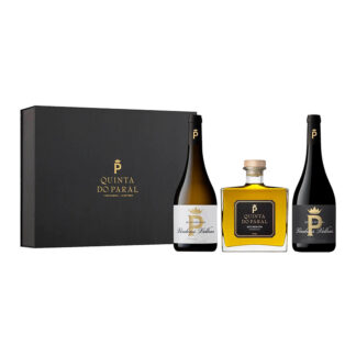 Conjunto Vinho Quinta do Paral Tinto e Branco - Vinhas Velhas - 2 garrafas + Azeite