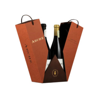 Conjunto Vinho Arché Tinto e Branco - 2 garrafas