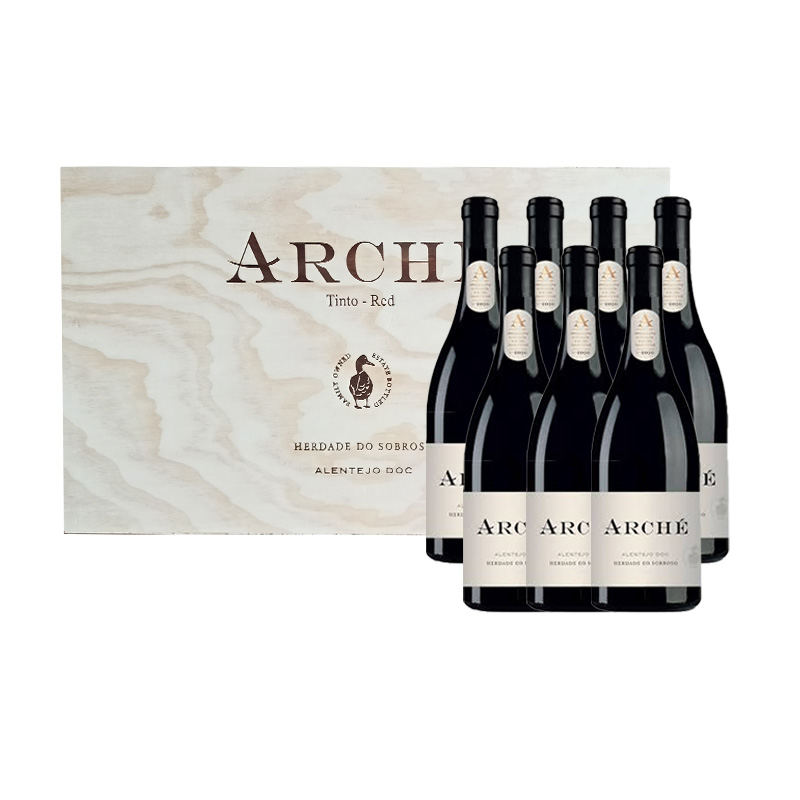 Conjunto Vinho Arché Tinto - 7 garrafas