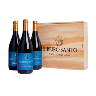 Conjunto Vinho Ribeiro Santo Tinto - Vinha da Neve - 3 garrafas