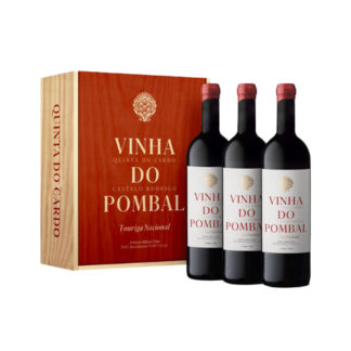 Conjunto Vinho Quinta do Cardo Tinto - Vinha do Pombal - 3 garrafas