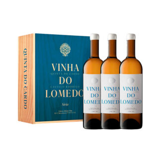 Conjunto Vinho Quinta do Cardo Branco - Vinha do Lomedo - 3 garrafas
