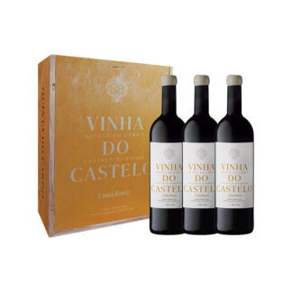 Conjunto Vinho Quinta do Cardo Tinto - Vinha do Castelo - 3 garrafas