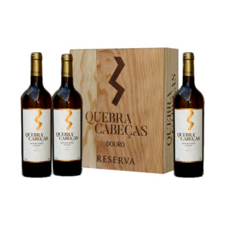 Conjunto Vinho Quebra Cabeças Branco - Reserva - 3 garrafas
