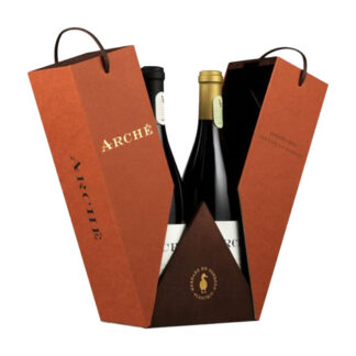 Conjunto Vinho Archê Tinto e Branco - 2 garrafas