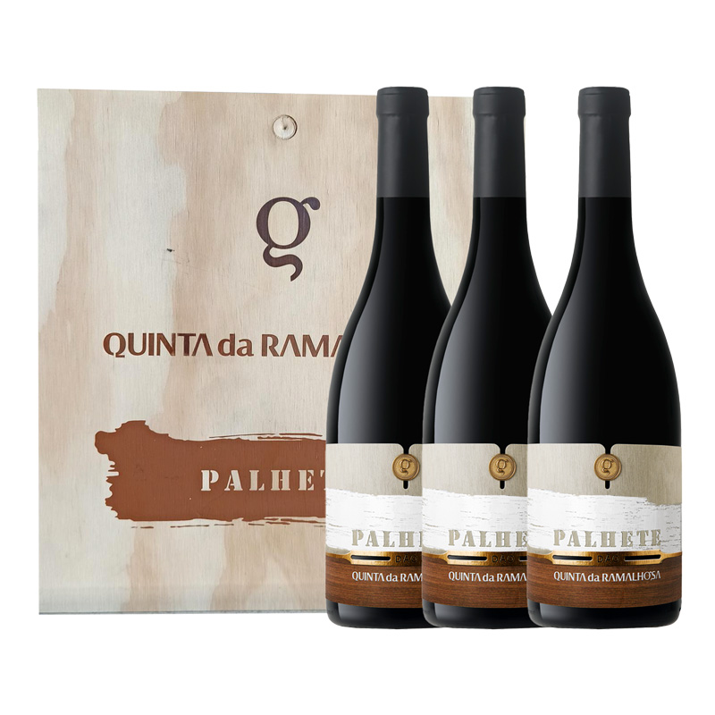 Conjunto Palhete Ramalhosa Tinto - 3 garrafas