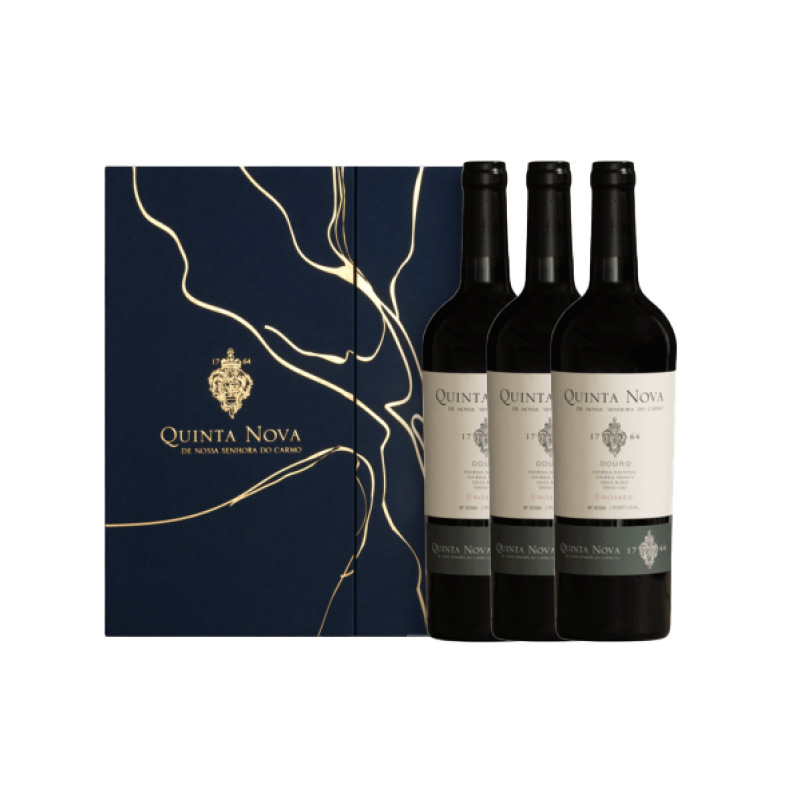 Conjunto Vinho Quinta Nova - Unoaked - 3 Garrafas